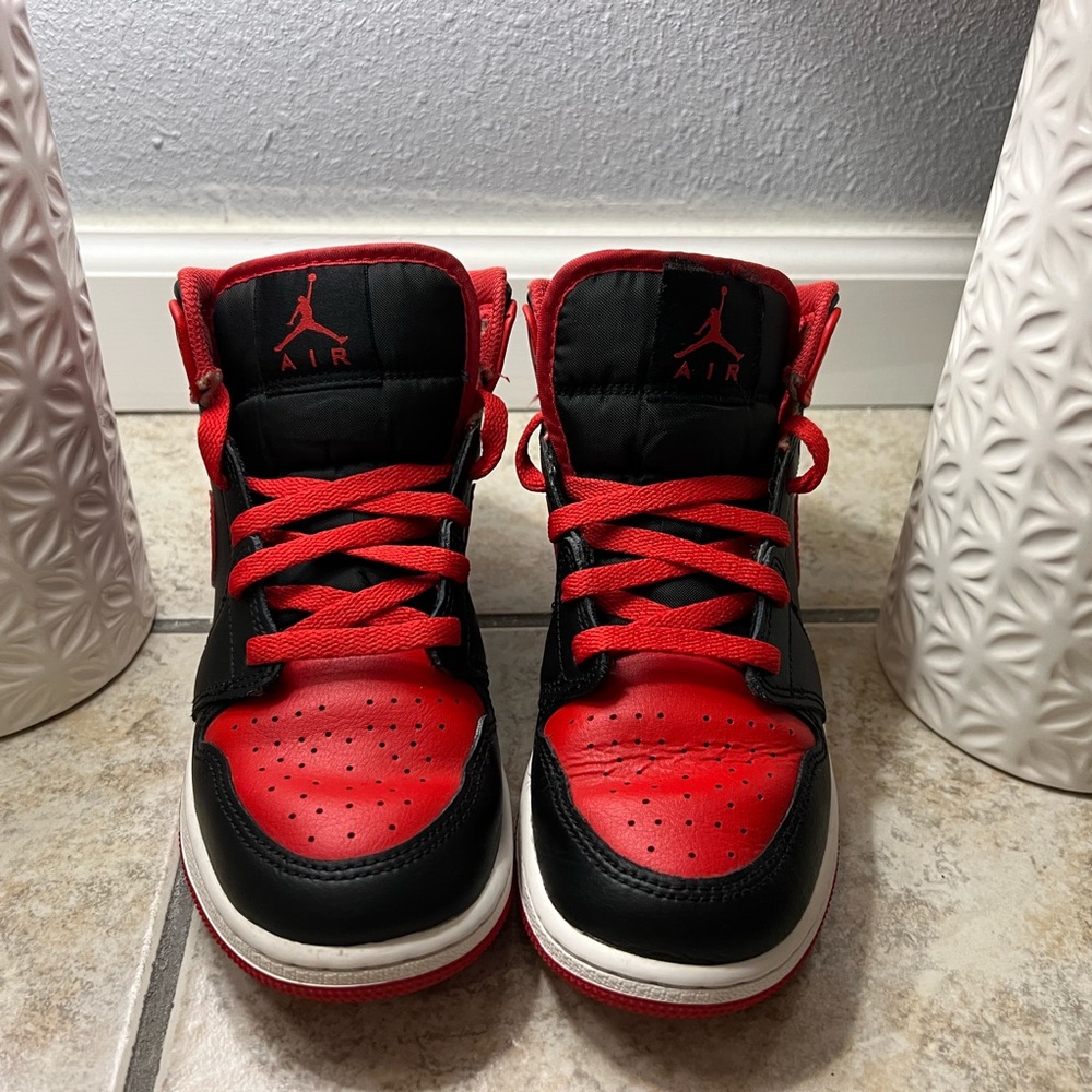 Jordan Kids Sneakers Red Black